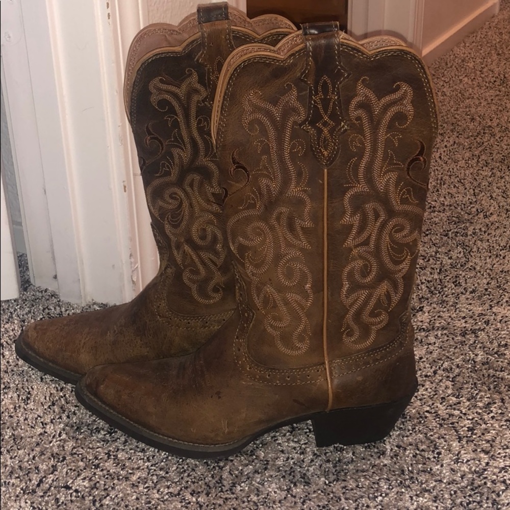 Justin Cowboy Boots (Women)